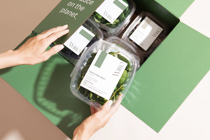 Perfect, vertically-farmed produce is waiting on your doorstep